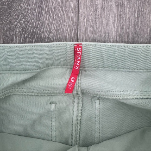 SPANX Women Pull-On Sage Green Jeanish Leggings SZ XL - Picture 5 of 13